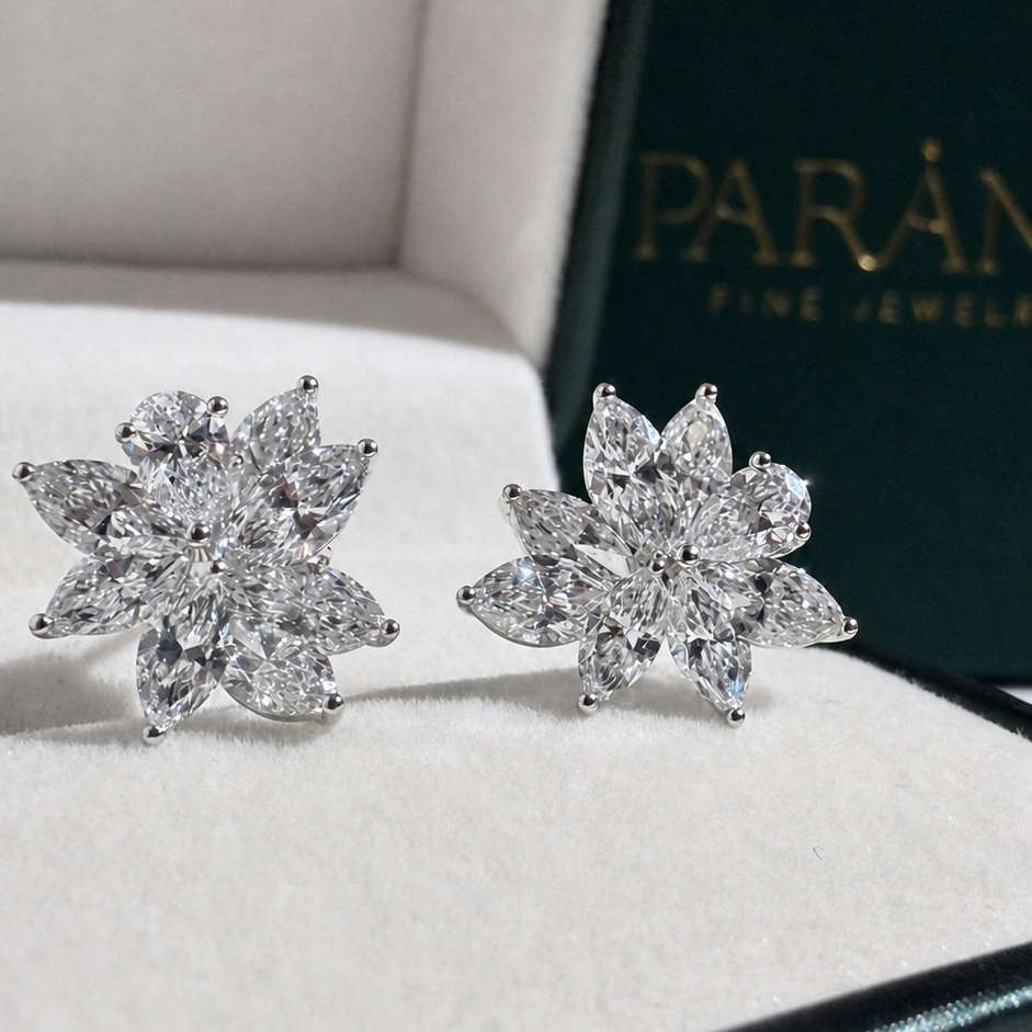 LUISA DIAMOND STUDS