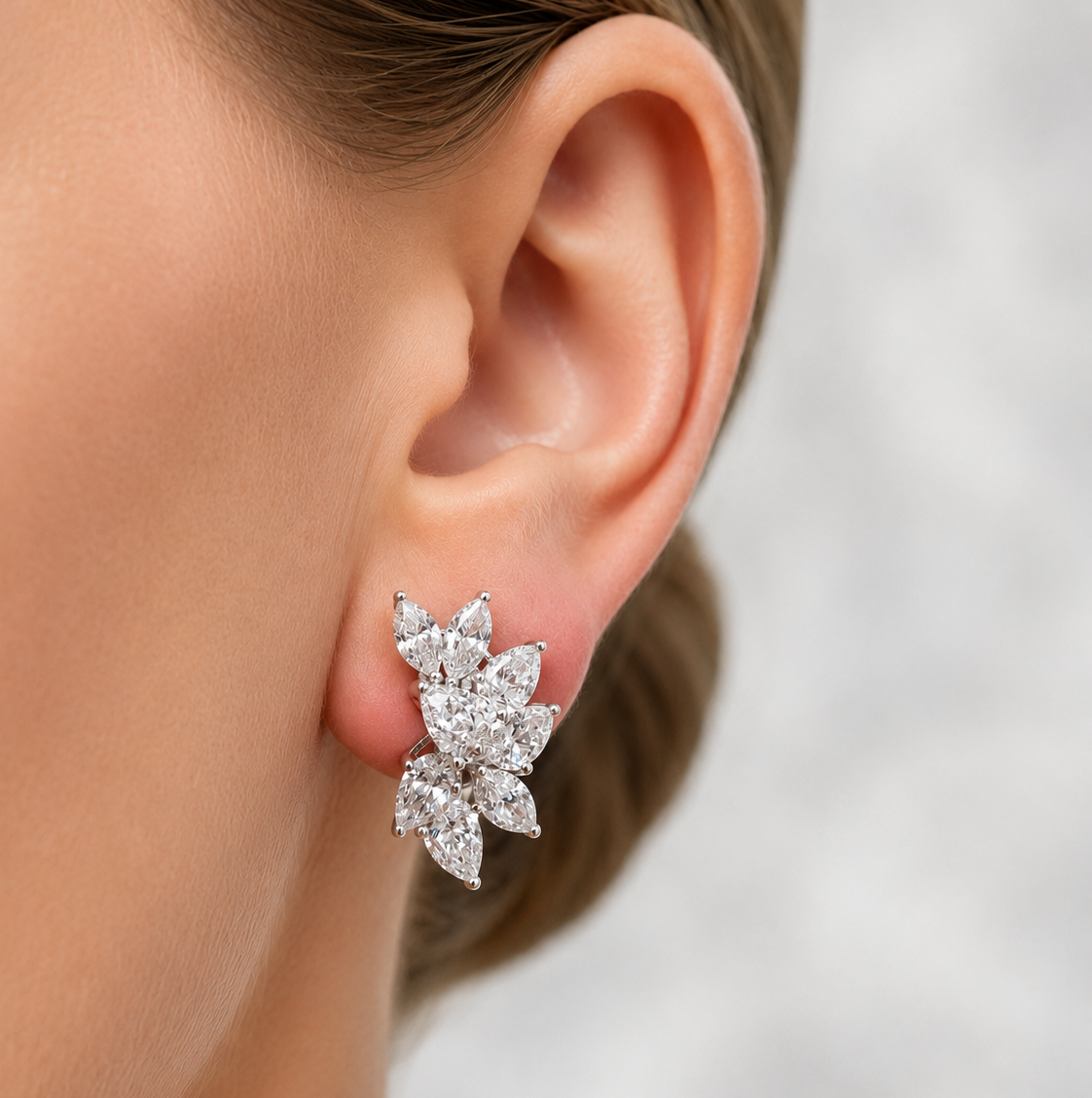 AURORA DIAMOND STUDS