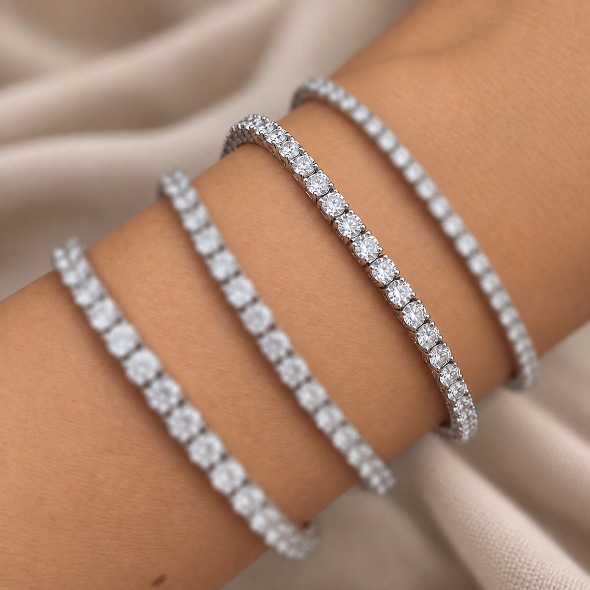 5.00 CT- 4 PRONG TENNIS BRACELET
