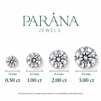 ROUND DIAMOND 4 PRONG STUD